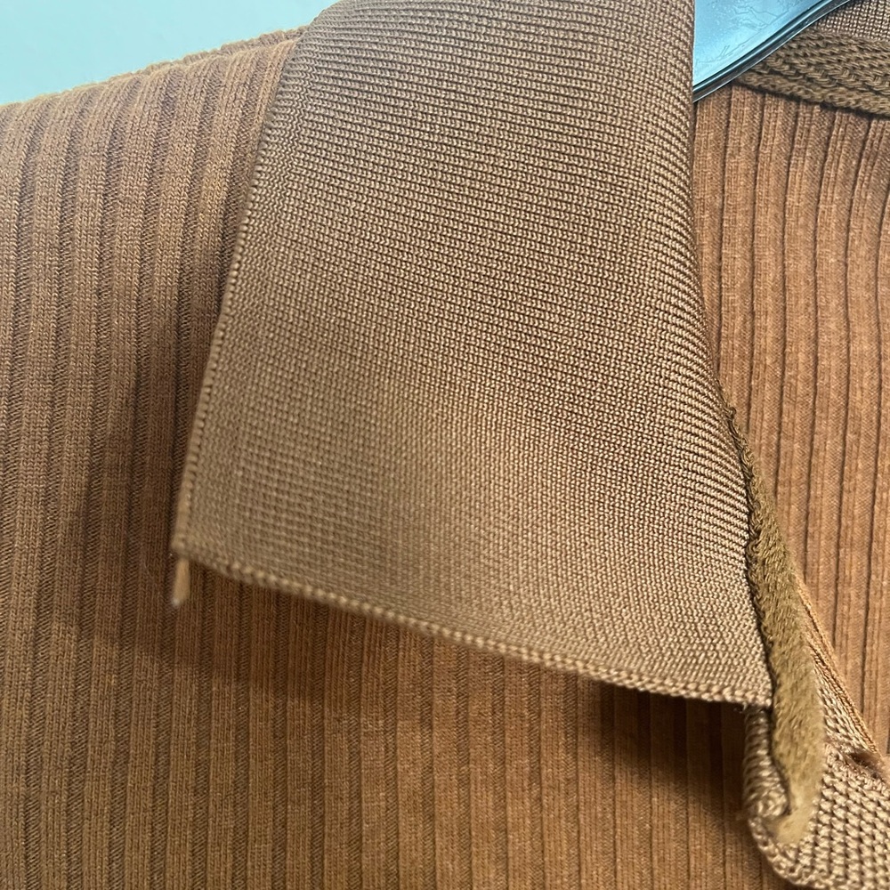 H&M Brown Ribbed Top - Picture 7 of 10